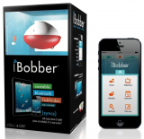 iBobber Wireless Bluetooth Smart Fish Finder for iOS and Android devices & JOTO Universal Waterproof CellPhone Case