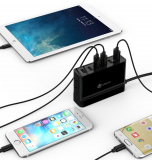 iClever BoostCube+ 60W 6-Port USB Desktop Charger