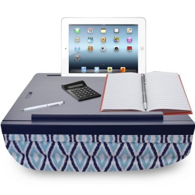 iCozy Portable Cushion Lap Desk With Storage