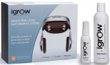 iGrow Hands-Free Laser LED Light Therapy Hair Regrowth Rejuvenation System-Restore Hair to Max Potential