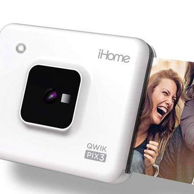 iHome Square 2-in-1 Instant Print Camera + Printer