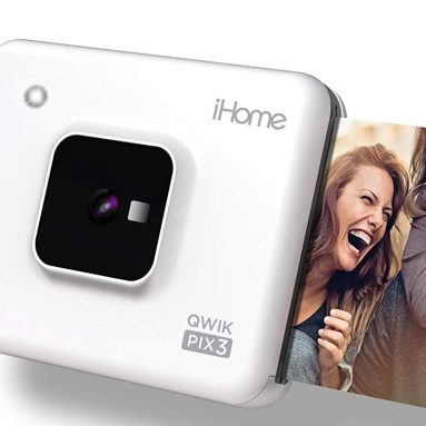 iHome Square 2-in-1 Instant Print Camera + Printer