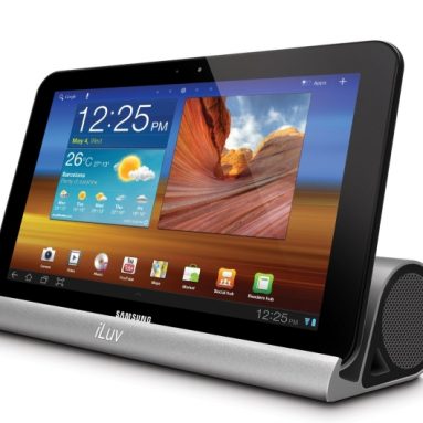 iLuv Portable Bluetooth Speaker with Viewing Cradle