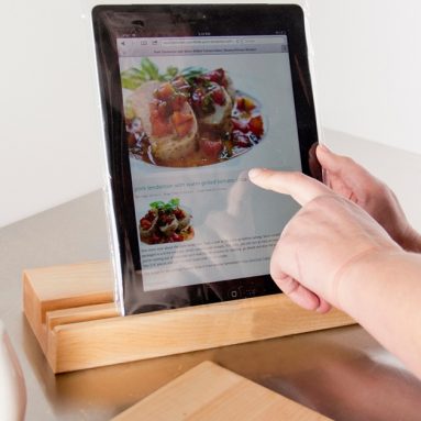 iPad Cutting Board and Stand