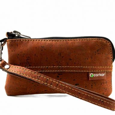 iPhone 4 / 4S / 5 / 5S / 5C Cork Wristlet Wallet