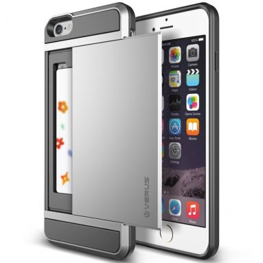 Slim Fit Dual Layer Protective Card Slot Case iPhone 6 Plus 5.5″
