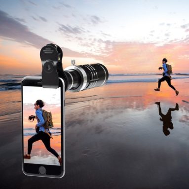 iPhone Lens 18X Telephoto Lens with Flexible Tripod and Universal Clip