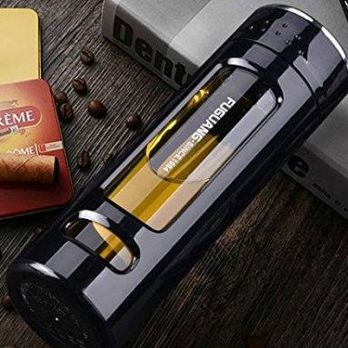 iRSE Tea Infuser bottle Tumbler glass Loose Leaf Tea Maker