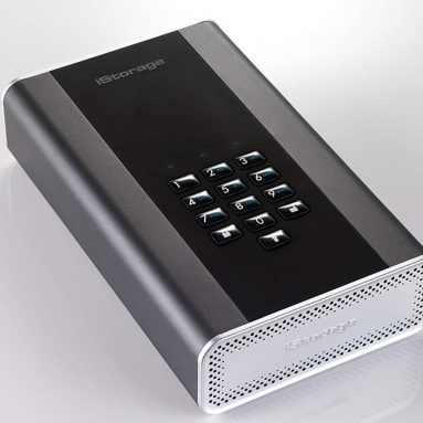 iStorage diskAshur DT2 256-bit 14TB USB 3.1 secure encrypted desktop hard drive