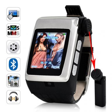 Royale Watch Phone with Built-in Bluetooth Earpiece