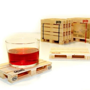 Euro Pallet-It coasters