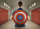Avengers: Age of Ultron Captain America Shield Backpack