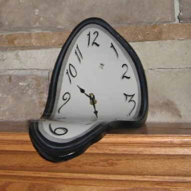 Melting Wall Clock