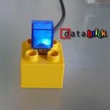 USB 2.0 Bluetooth Mini Dongle LEGO transparent blue