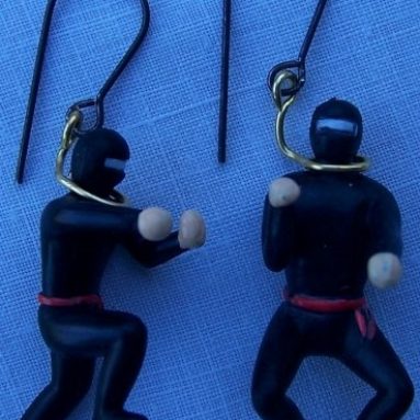 Super Ninja earrings