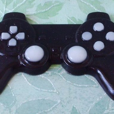 Black PlayStation Game Controller Soap