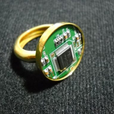 Recycled Circuit Ring