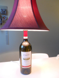 Wine Bottle Table Lamp