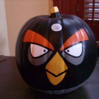 Angry Bird Pumpkin