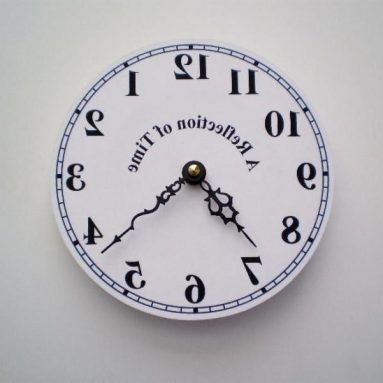 Reverse Time or Mirror Clock