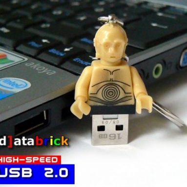 16GB USB golden Droid