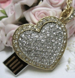 Heart USB Necklace