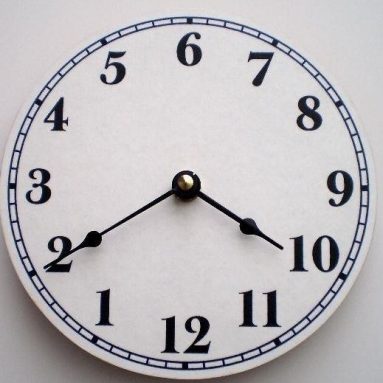 Australian Clock or Upside Down Clock