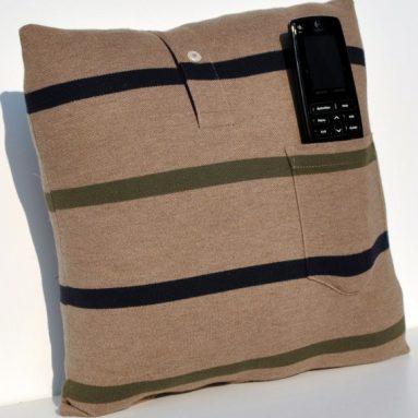 Recycle TV Remote Pillow