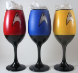 Star Trek wine glasses