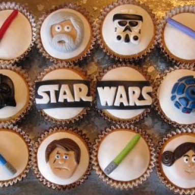 Star Wars Fondant Cupcake Toppers