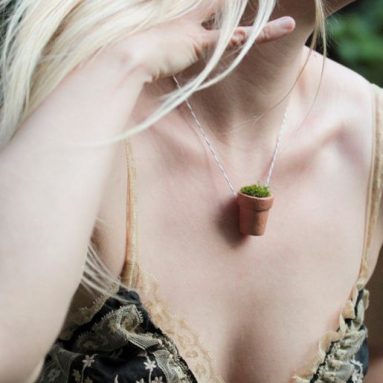 Wearable Planter Necklace