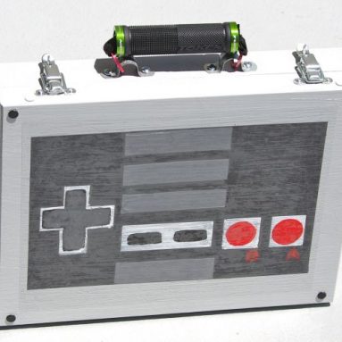 Nintendo NES Controller Laptop Case Suitcase