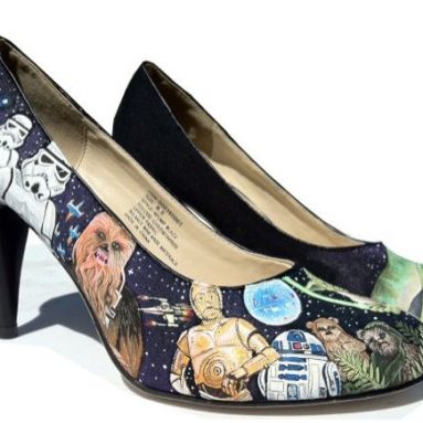 Shoe Painted Heels – Star Wars