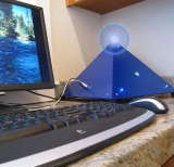 Pyramid-shaped Computer Case