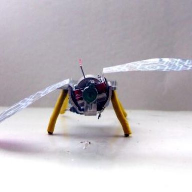 The solar powered flapping bugbot