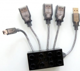 4 PORT Cable-Hub in a original LEGO
