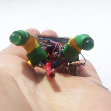 The moonwalking solar powered bugbot