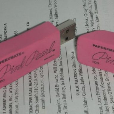 Pink Pearl USB Drive
