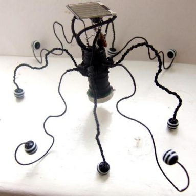 Cthulhu the solar powered emo robot