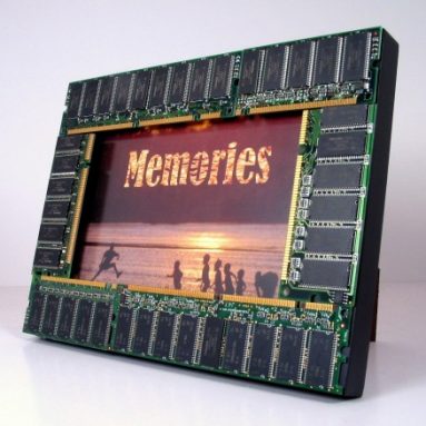 Computer Memories Photo Frame