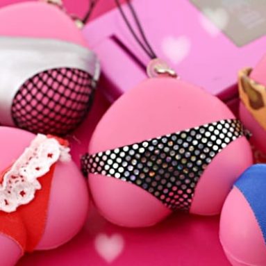 Sexy Squishy Peach Butt Cell Phone Strap