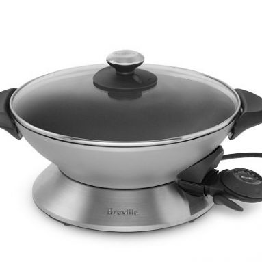 Breville Stainless-Steel Electric Wok