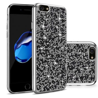 iphone 7 Phone Case Crystals Diamond Rhinestone Bling Sparkle Jeweled Design Cover Case for iphone 7 4.7