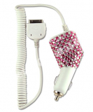 Car charger with Swarovski