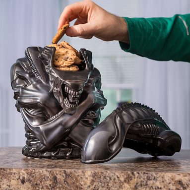 Aliens Warrior Cookie Jar
