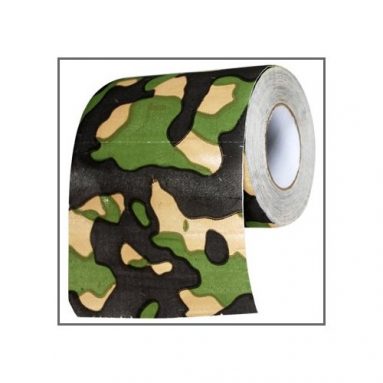 Camouflage Funny Toilet Paper