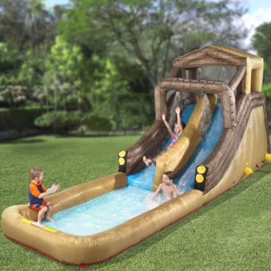 The Inflatable Backyard Log Flume
