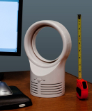 USB Powered White Bladeless Cooling Fan