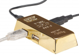Gold Bar Hi-Speed USB 4-Port Hub