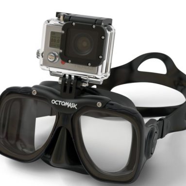 Diving / Scuba Mask with GoPro Hero 3 Mount